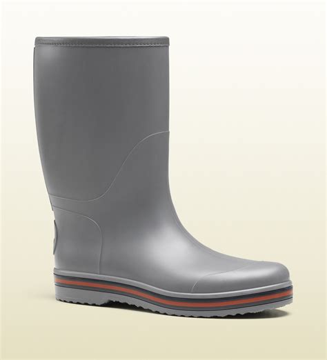 grey gucci rain boots|gucci ankle boots on sale.